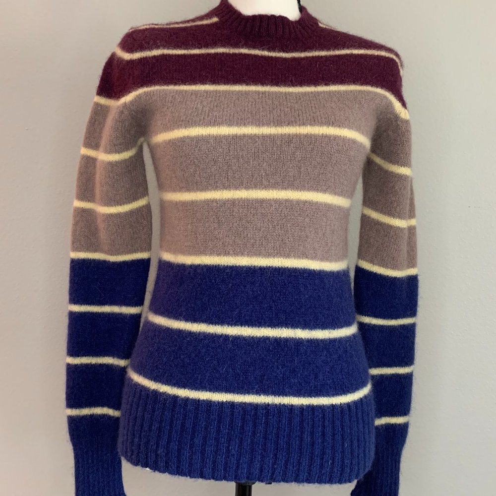 JOCKEY | Striped Wool Sweater | Size M | Vintage